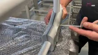 Assembly of 24'' wheel holder for Nielsen Line