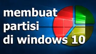 (IN) Cara membagi partisi hardisk windows 10 - Cara buat partisi di windows 10