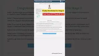 Coast guard मे Select हो गए🥰#shortsfeed #viralvideo #shortvideo #coastguard #coastguardresult #icg