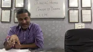 CONCEPT OF DHARMA / Judicial Process / LL.M