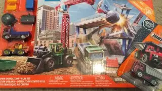 Matchbox Downtown Demolition Playset