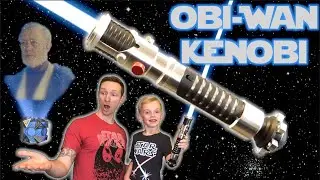 Star Wars Galaxy's Edge Obi-Wan Kenobi Legacy Lightsaber Review!