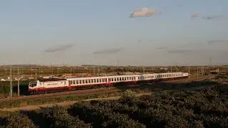 E464 335 e 393 Frecciabianca a Gerbini