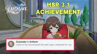 Outlander's Anthem - HSR 3.1 Achievement Guide