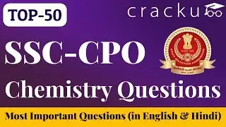 SSC-CPO || TOP-50 Chemistry Questions