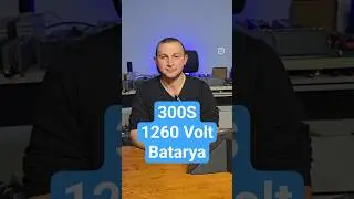 300S 1260 Volt Batarya! #batarya #battery #reklamdeğildir