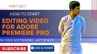Adobe Premiere Pro No Free Software ll How To Use Editing For Adobe Premiere Pro no free software