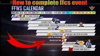 HOW TO COMPLETE FFCS EVENT/  full details! MUST watch 😉😉😘😘