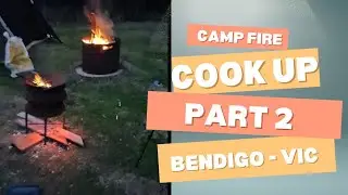 I Dig It Melbourne is live and cooking by the campfire with K&R Was Here. Bendigo, Vic
