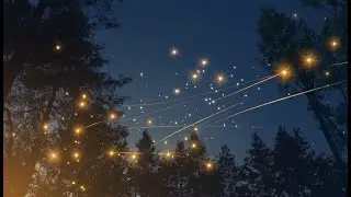 🌟 Dancing Fireflies: A Magical Glow in the Night! ✨🐝 | #KidsSongs #Fireflies