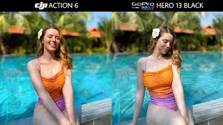 DJI Osmo Action 6 против GoPro Hero 13 BLACK | DAYLIGHT | Тест камеры - dji