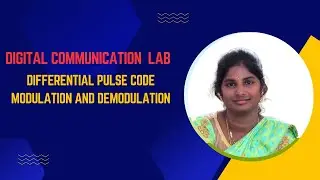 Differential pulse code modulation & Demodulation experiment BTech 3-1 # Digital communication lab