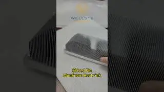 Skived Fin Aluminum Heat sink #wellste