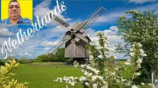 Relax Mind # 271. Netherlands, Lakes, Boat, Wind Mill