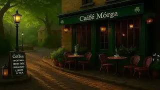 Celtic Coffee Shop Ambience ☘️ Irish LoFi Folk for Study & Focus