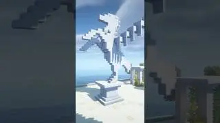 Ancient Greek Statue Tutorial 🏛️ #minecraft #ancientgreece #statue #howtobuild #minecraftbuild