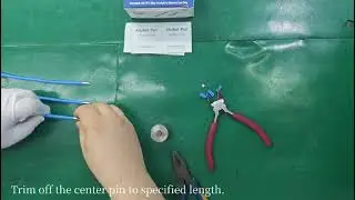 Residue on outer conductor rework process