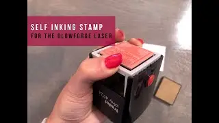 Assembling a Self-Inking Stamp | Glowforge Tutorial