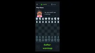 Beating Oscar under 3 minutes, succeeded? #funny #gaming #chess #duolingo