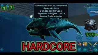 série hardcore! Domando o melhor farmador de petróleo!! ark mobile Android-IOS!!!#series#ark#android