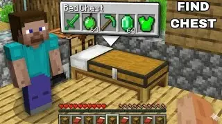 Minecraft Hidden Chest 😱 | Secret Treasure Found in Survival / 79-365 days......