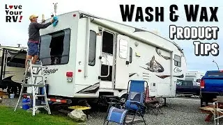 Cleaning and Waxing the RV - Products I Like to Use