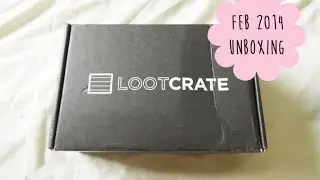LOOTCRATE February 2014 UK Unboxing