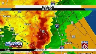 Severe weather reported across Central Florida