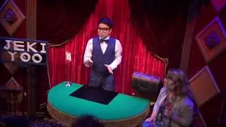 Magic Castle Hollywood, LA : Magician Jeki Yoo part 1 (Ring routine)