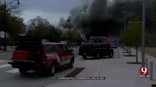 OKCFD Responds To Commercial Fire In South OKC
