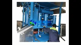Vacuum Pump + Roots Pump Details of REXON Transformer Oil Purification System