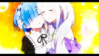Drunk Rem and Emilia are the true best girls | Anime : Re:Zero | cute moments
