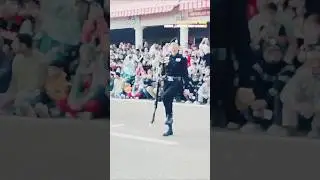 Indian woman commando weapon drill👌🇮🇳#army #shorts #ytshorts #viralvideo #comment #music