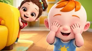 Let&rsquo;s Play Hide and Seek! 🎉 | Fun Kids song by Krishnatoon kids songs nursery rhymes 