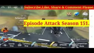 Gunship battle Episode Attack Season 151.Episode 20.Mission 4 (The Tsunami.) With Behemoth aircraft.