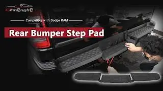 CZmenghe Rear Bumper Step Pad for RAM1500 #ram #offroad #musthavemods #czmenghe