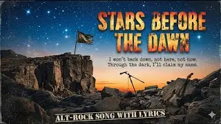 Alt-Rock Song | Your Anthem for Pushing Through the Dark | Stars Before the Dawn