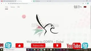 GDRFA Dubai Registration Process,Check Status,Confirmation in English Live DEMO | GDRFA Registration