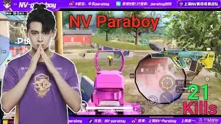 NOVA Paraboy Grinding Hard For PMGC With PEL Pros | Nv Paraboy Gameplay | Paraboy Pubg | PUBG Mobile