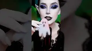 🕯️💨 GHOST TASTING 💀 Cotton Candy Cloud ASMR 🎧