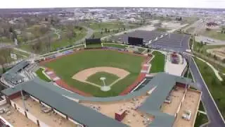 Dow Diamond-a stadium on lockdown