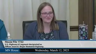 House Transportation Finance and Policy Committee 3/12/25