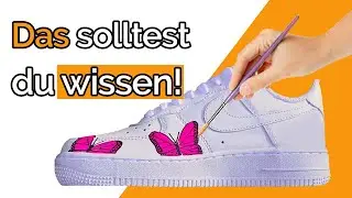 Schuhe bemalen f&uuml;r Anf&auml;nger | Einfaches Tutorial