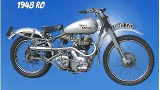 1948 Royal Enfield Bullet Prototype Works Trials ( World's First Trials )