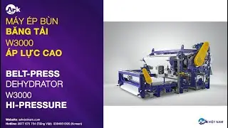 M&aacute;y &eacute;p b&ugrave;n băng tải cao &aacute;p W3000 - C&ocirc;ng t&aacute;c lắp dựng