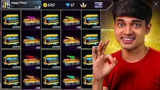 Opening 19999 Rare Diamond And Weapon Crates😨😨- Garena Free Fire