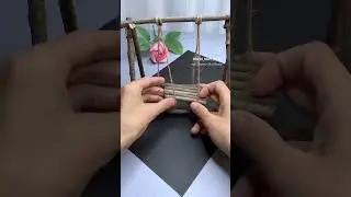 diy mini swing with wood#ytshort #crafty fayka#viral