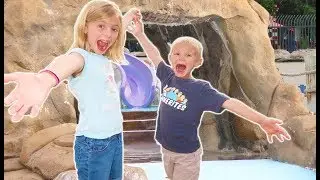 Let's HIDE in this WATER CAVE!  | WATER Park Hide And Seek!!