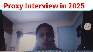 Proxy Interview process| Girl Cheated Interviewer (Real Video) | Proxy Interviews Exposed #proxy
