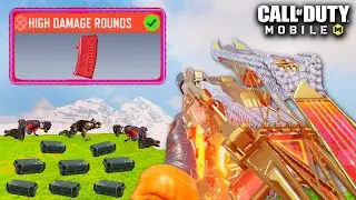 FIRST TIME using MYTHIC ODEN with HIGH DAMAGE ROUNDS 🤯 (COD MOBILE)